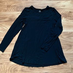Aerie Just Add Leggings Black Long Sleeve TShirt